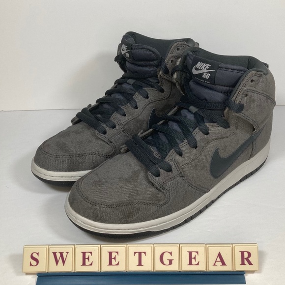 Nike Dunk SB High 'Stained Canvas' - Picture 6 of 14